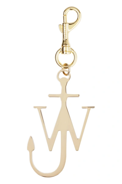 Jw Anderson Anchor Gold Metal Key Ring Hook