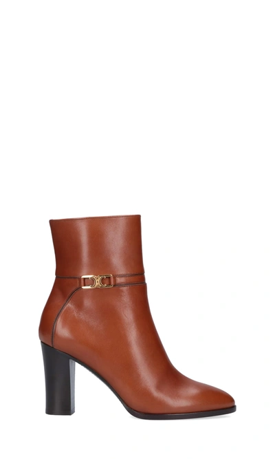 Celine Boots In Brown