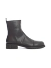 ANN DEMEULEMEESTER ANKLE BOOTS SIDE ZIP,11536613