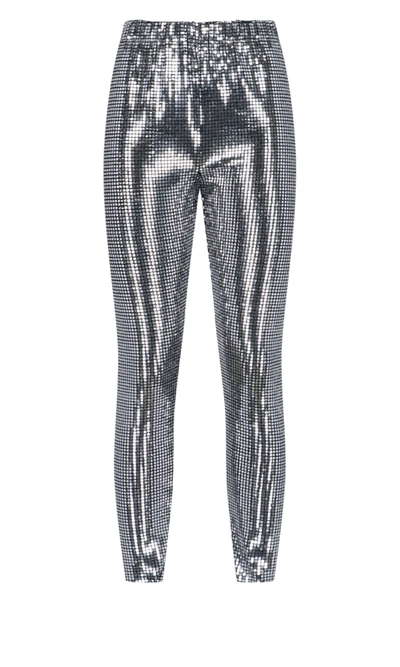 Mm6 Maison Margiela Pants In Silver