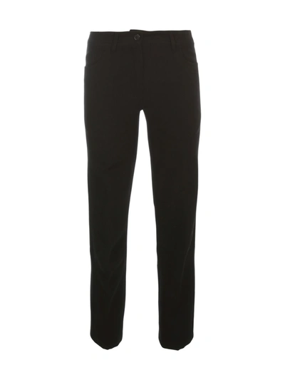 Ann Demeulemeester Laine Cotton Pants In Black