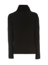 ANN DEMEULEMEESTER RIBBED SWEATER TURTLE NECK,11536611