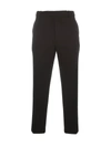 ANN DEMEULEMEESTER WOOL SKINNY trousers W/APLLICATED POCKETS,11536605