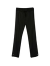GIVENCHY TEEN BLACK TROUSERS,H14103 09BT