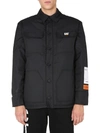 Heron Preston Technical Fabric Jacket In Black