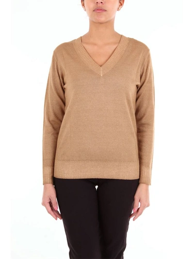 Altea Women's Beige Wool Sweater