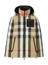 BURBERRY Hemsworth Reversible Archive Check Down Puffer Coat