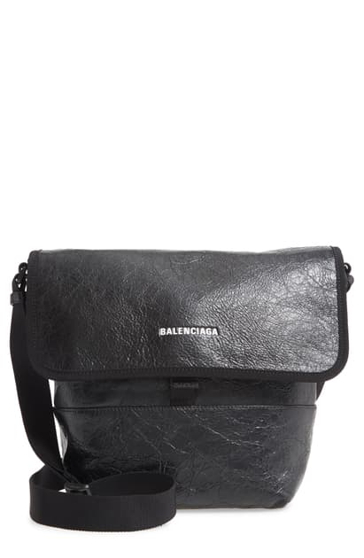 View Balenciaga Explorer Crossbody Messenger Bag Gif