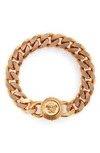 Versace Medusa Chain Bracelet In Gold