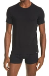 Tom Ford Black Cotton-silk Blend Sweatshirt In Black