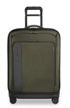 Briggs & Riley Zdx Medium Expandable Spinner Suitcase 66cm In Dark Green