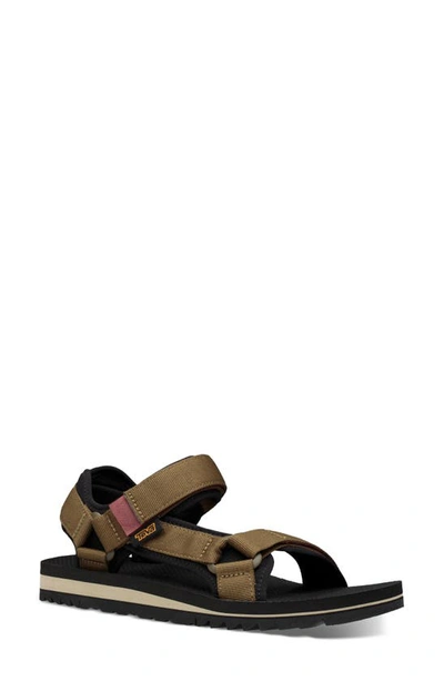 Teva Universal Trail Sandal In Dark Olive