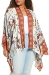 ADYSON PARKER FLORAL BLOCK PRINT WRAP,EWS90111X