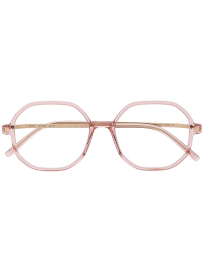 Mykita Hilla Oversized Frames Glasses In Pink