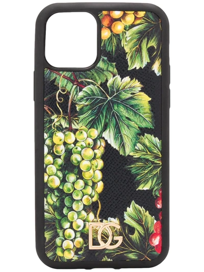 Dolce & Gabbana Iphone 11 Pro Printed Case In Black