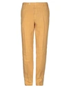 Drumohr Casual Pants In Ocher