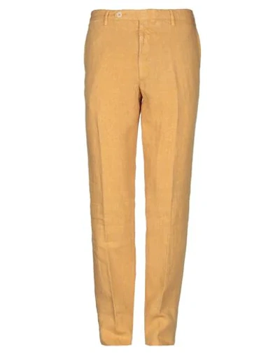 Drumohr Casual Pants In Ocher