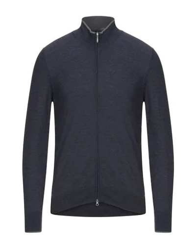 Barba Napoli Cardigans In Dark Blue