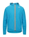 K-way Jackets In Turquoise