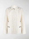 TOM FORD ZIP-UP SHEARLING JACKET,15840285