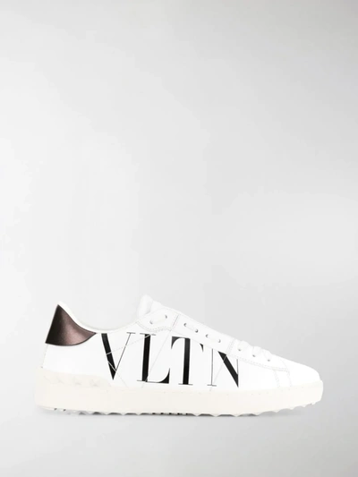 Valentino Garavani White Open Low-top Sneakers