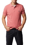 Rodd & Gunn Gunn Piqué Sports Fit Cotton Polo In Dusty Rose