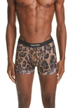 TOM FORD LEOPARD PRINT BOXER BRIEFS,T4LC31110