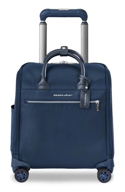 Briggs & Riley Rhapsody Widemouth Cabin Spinner Suitcase In Navy