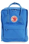 Fjall Raven Kanken Water Resistant Backpack In Un Blue