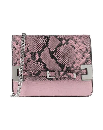 Cavalli Class Handbags In Light Pink