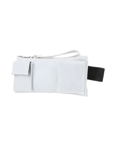 Mm6 Maison Margiela Bum Bags In White