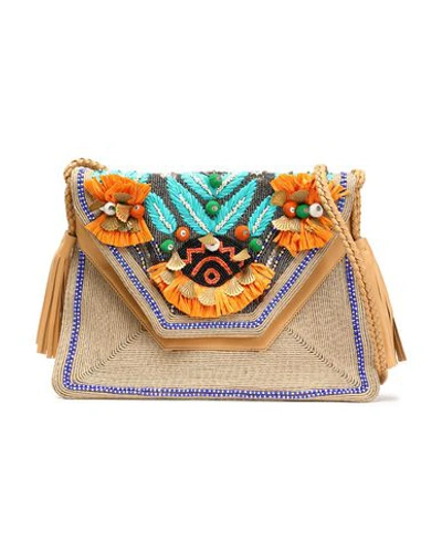 Antik Batik Cross-body Bags In Camel