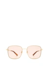 GUCCI GUCCI EYEWEAR SQUARE FRAME SUNGLASSES