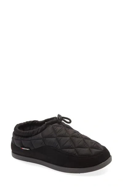Baffin Cabin Water Resistant Slipper In Black