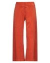 Aspesi Casual Pants In Rust