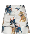 Kirin Peggy Gou Woman Shorts & Bermuda Shorts Ivory Size 4 Polyester In White