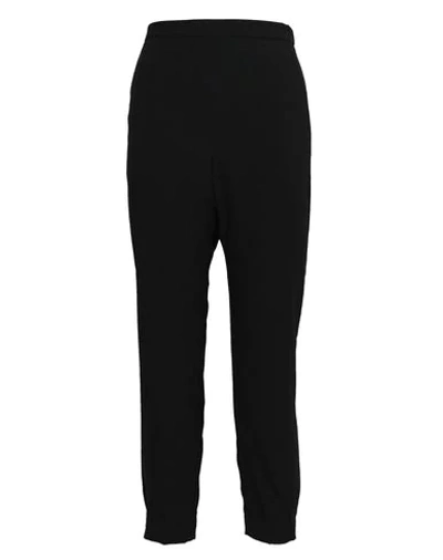 Dkny Petite Slim-straight Pull-on Dress Pants In Black