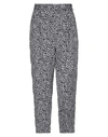 Michael Michael Kors Leopard Print Straight-leg Trousers In White