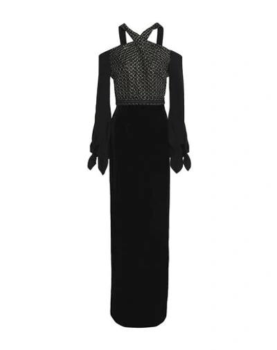 Roland Mouret Long Dresses In Black