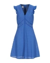 Pinko Short Dress In Blue