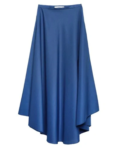 Antonia Zander Long Skirts In Blue