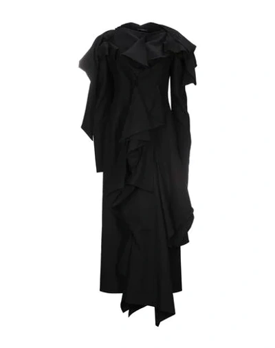 Yohji Yamamoto Coat In Black