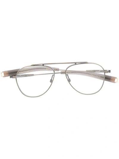 Dita Eyewear Pilot Frame Glasses In Grey