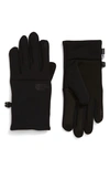 The North Face Etip Gloves In Tnf Black