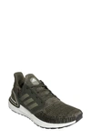 Adidas Originals Ultraboost 20 Running Shoe In Legend Earth/ Green/ Black