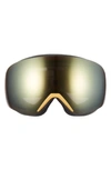 Smith Skyline 205mm Chromapop Snow Goggles In Amber Textile/ Sun Black Gold