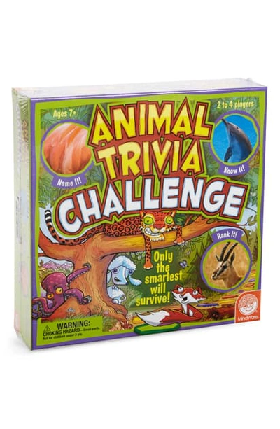 Mindware Kids' Animal Trivia Challenge Game In Multi