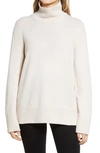 THE ROW MILINA OVERSIZE FUNNEL NECK WOOL & CASHMERE SWEATER,5360-Y184