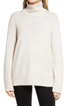 The Row Milina Wool And Cashmere-blend Turtleneck Sweater In Beige