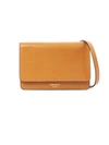 AVENUE 67 LIGHT BROWN LEATHER CLUTCH BAG,TRAVEL 009